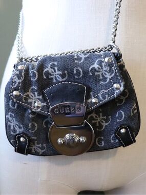 GUESS Y2K Micro Mini Denim Bag
